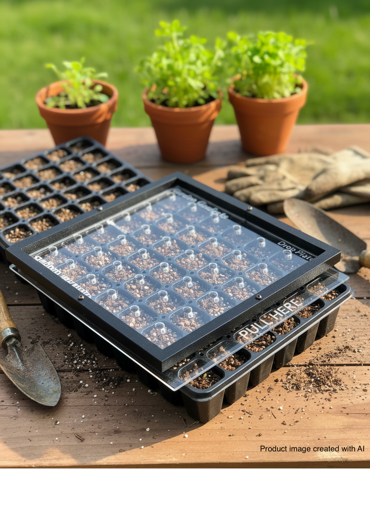 Drop Seeder - Half‑1020 Tray 72-cell