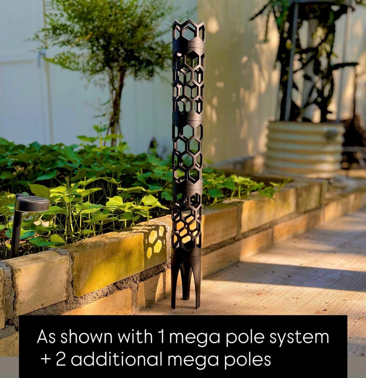 Mega Moss Pole System - Modular & Eco-Friendly - Expandable Plant Support for Thriving Indoor Gardens